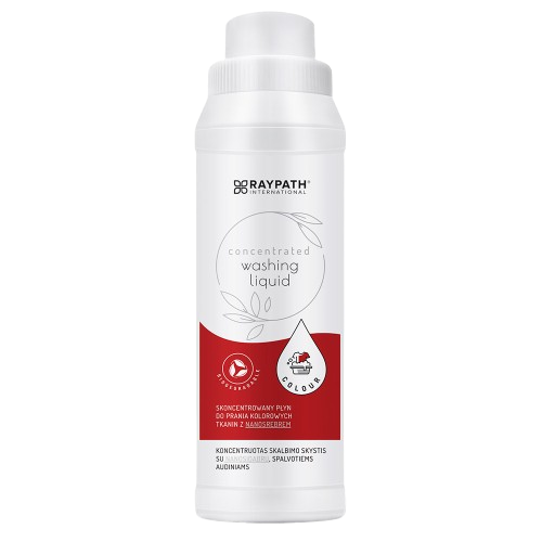 Koncentrēts mazgāšanas šķidrums ar nanosudrabu (KRĀSAINAI VEĻAI) 500ml