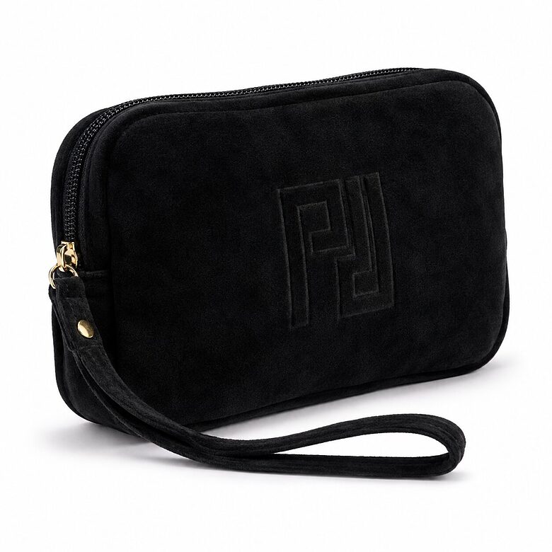BLACK COSMETIC BAG