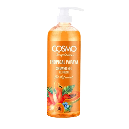 TROPICAL PAPAYA dušas želeja no COSMO Temptation 1000ml
