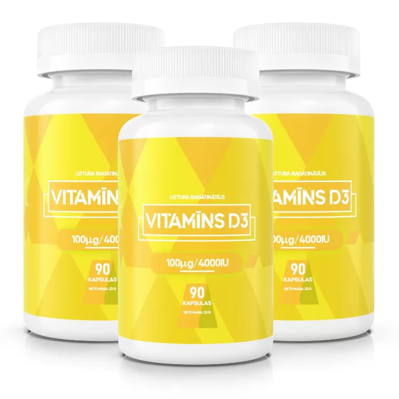 Vitamīns D3 4000IU