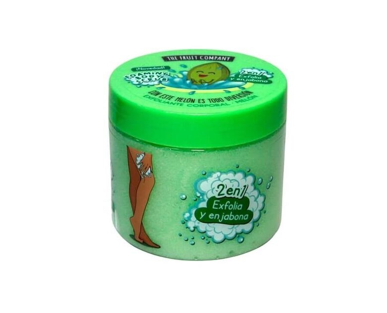The Fruit Company Foaming Body Scrub Melon ķermeņa skrubis 400 ml