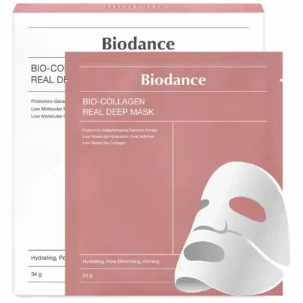 Biodance – Bio Collagen - īsta dziļā maska, 4.gb loksnes