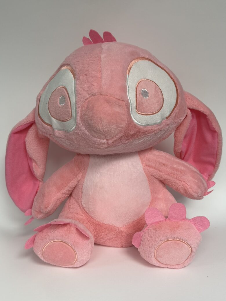 Rozā Stitch mantiņa + pleds