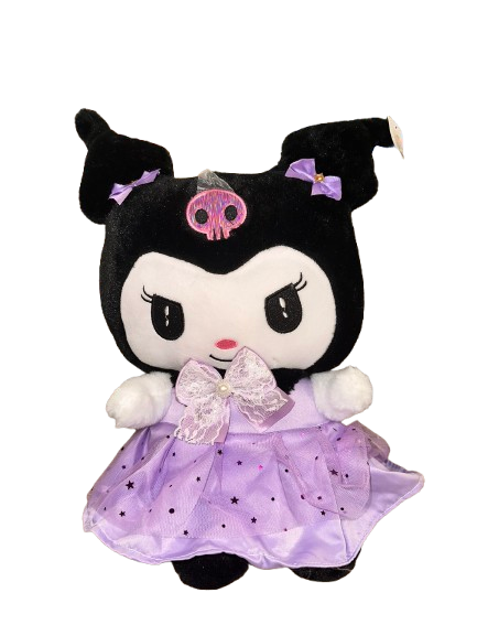 Violeta Monster meitenīte kleitā 