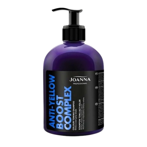 Joanna Professional - Anti-Yellow Boost Complex šampūns (tonējošs) 500ml