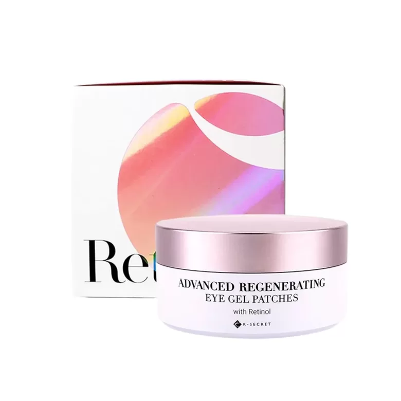 Pretgrumbu patči ar retinolu KSecret Advanced Regenerating Eye Gel Patches