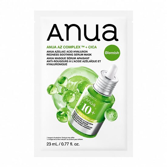 ANUA – Azelaic Acid Hyaluron Redness Soothing Serum Mask, 1 lapa