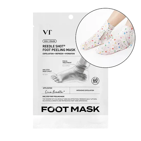 VT Cosmetics – Reedle Shot pēdu pīlinga maska, 40 ml, 1 gab.