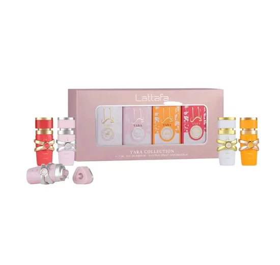 Yara Mini Collection by Lattafa EDP 4x5ml dāvanu komplekts ( eļļa)