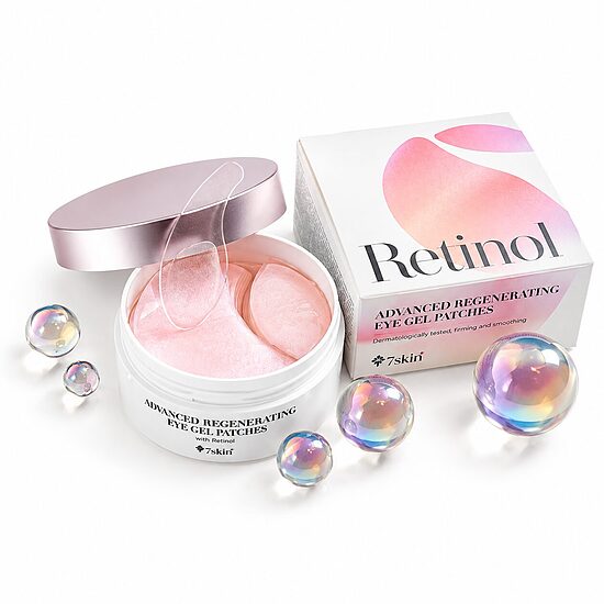 Pretgrumbu patči ar retinolu KSecret Advanced Regenerating Eye Gel Patches