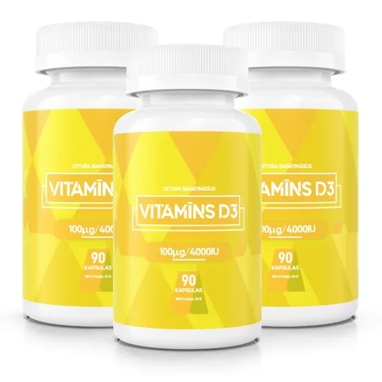 Vitamīns D3 4000IU