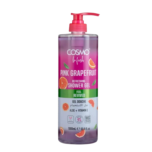 PINK GRAPEFRUIT dušas želeja no COSMO Be fresh 1000ml