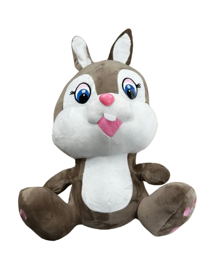 Zaķītis brūnā krāsā + pleds