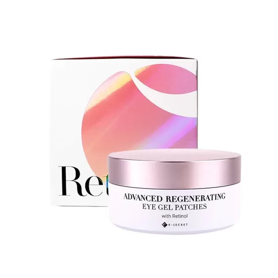 Pretgrumbu patči ar retinolu KSecret Advanced Regenerating Eye Gel Patches