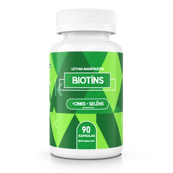 Biotīns + Cinks + Selēns