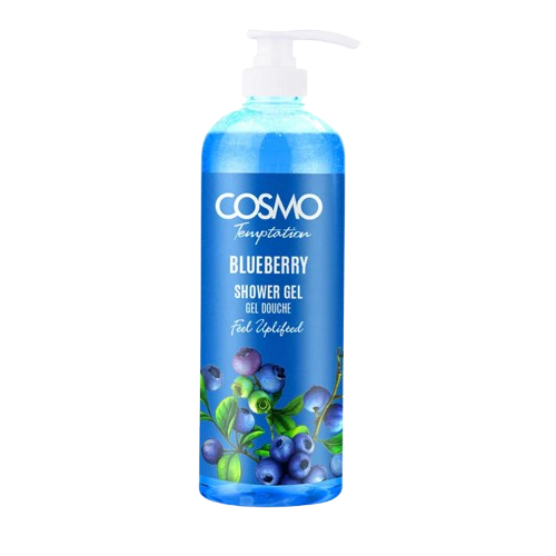 BLUEBERRY dušas želeja no COSMO Temptation  1000ml