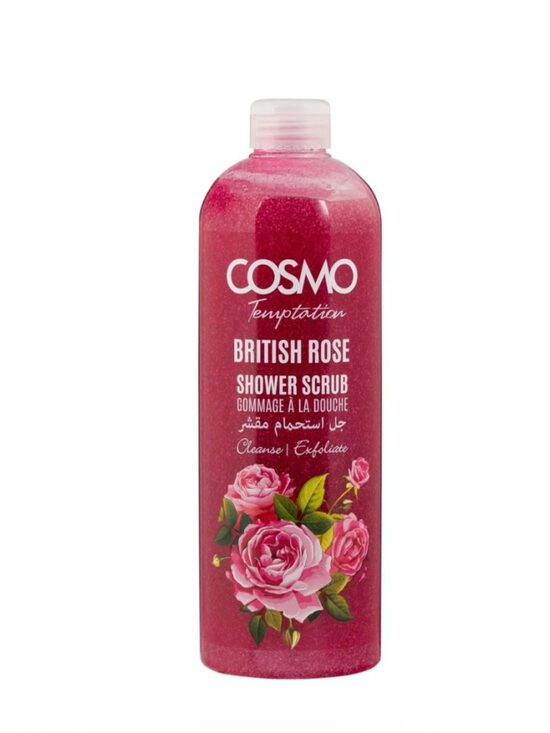 Cosmo dušas skrubis - BRITU ROZE 