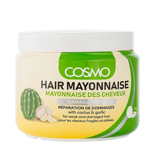 Cosmo matu maska Hair Mayonnaise bojāto matu atjaunošanai, 500 ml