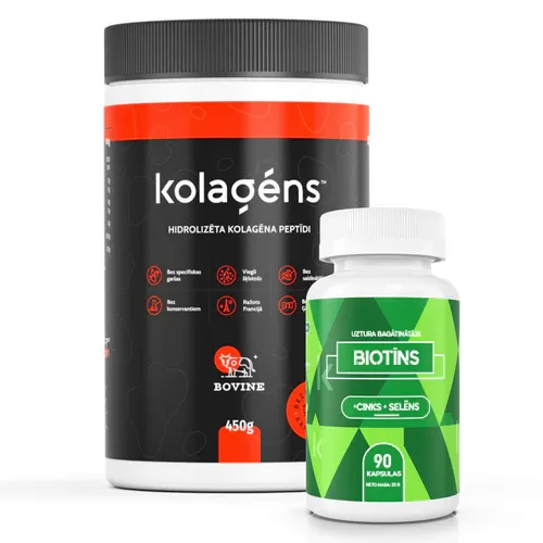Komplekts Matiem  (Kolagēns + Biotīns + Cinks + Selēns)