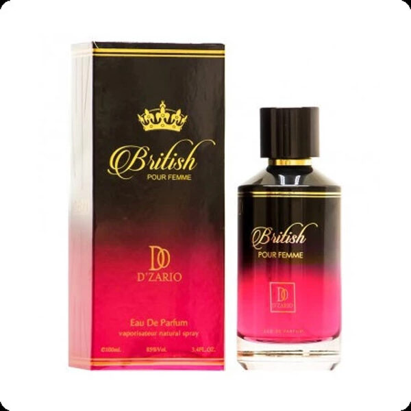 ''BRITISH POUR FEMME'' - 100 ml - DZARIO